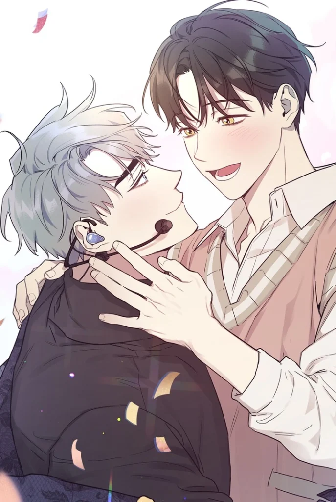 ¿Mi cantante favorito vino a verme? manhwa